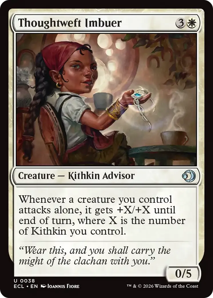 Thoughtweft Imbuer — Lorwyn Eclipsed — Magic: The Gathering