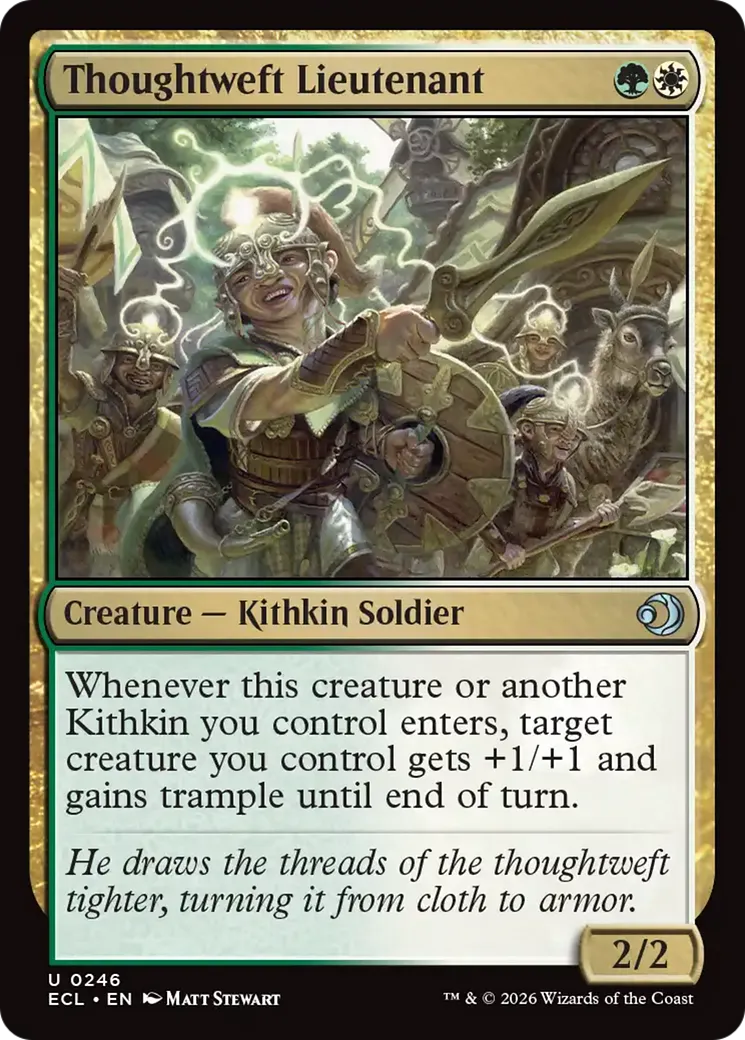 Thoughtweft Lieutenant — Lorwyn Eclipsed — Magic: The Gathering