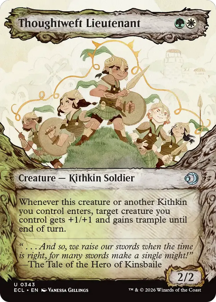 Thoughtweft Lieutenant — Lorwyn Eclipsed — Magic: The Gathering