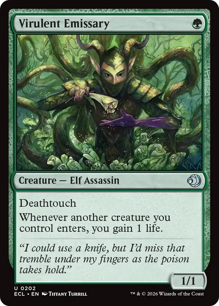 Émissaire virulent — Lorwyn Eclipsed — Magic: The Gathering