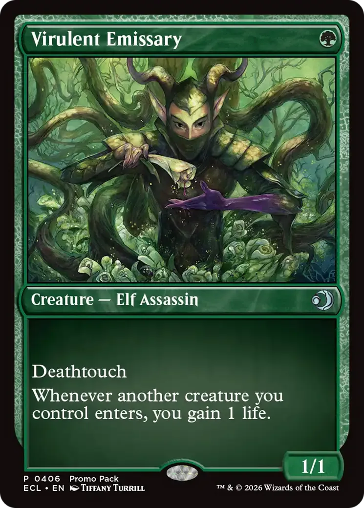 Virulent Emissary — Lorwyn Eclipsed — Magic: The Gathering