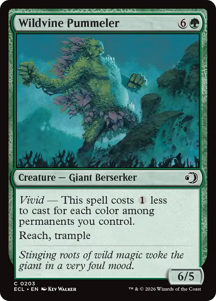 Wildvine Pummeler — Lorwyn Eclipsed — Magic: The Gathering