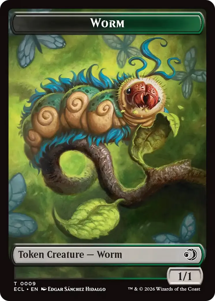 Worm — Lorwyn Eclipsed — Magic: The Gathering
