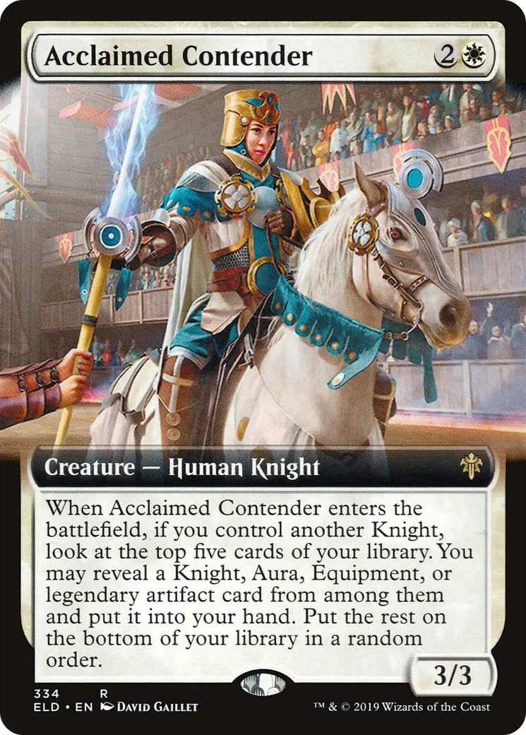 Acclaimed Contender — Throne of Eldraine — Magic: The Gathering