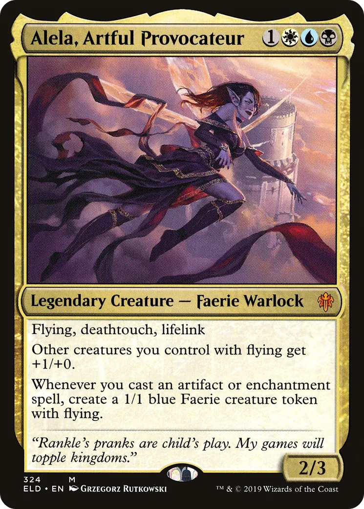 Alela, Artful Provocateur — Throne of Eldraine — Magic: The Gathering