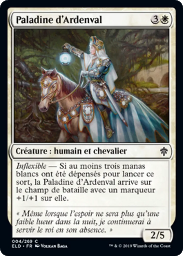 Paladine d'Ardenval — Throne of Eldraine — Magic: The Gathering