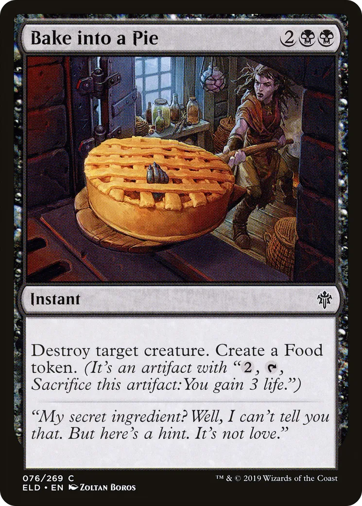 Faire cuire une tourte — Throne of Eldraine — Magic: The Gathering