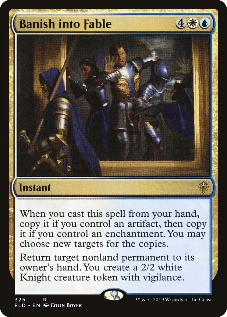 Banish into Fable — Throne of Eldraine — Magic: The Gathering