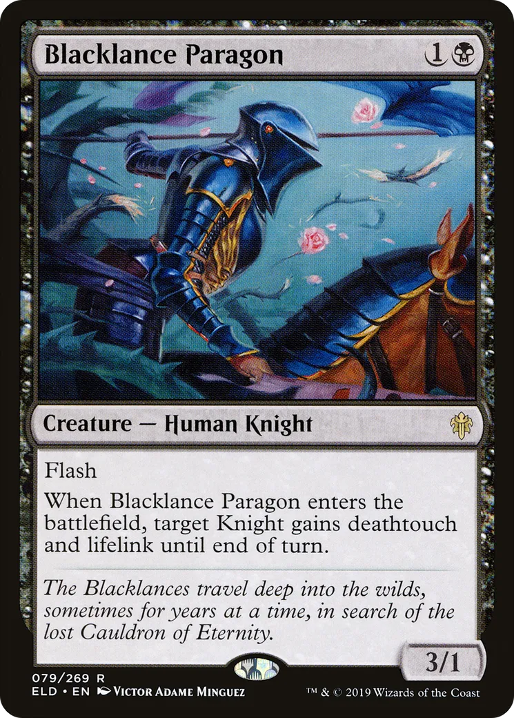 Parangon Lancenoire — Throne of Eldraine — Magic: The Gathering