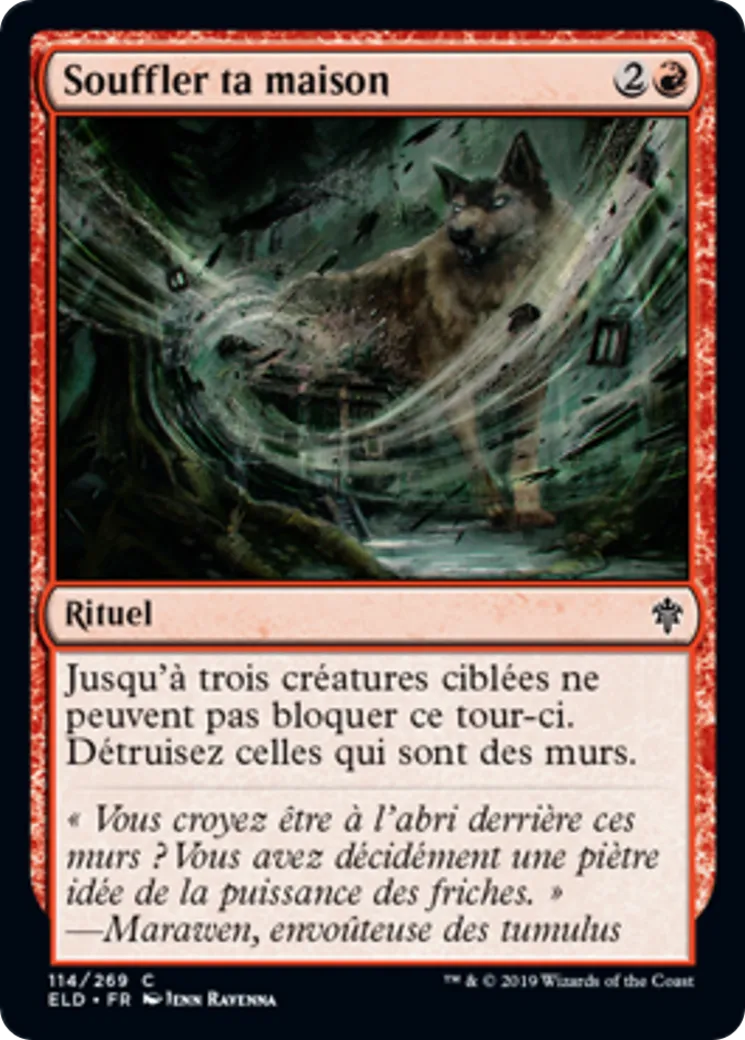 Souffler ta maison — Throne of Eldraine — Magic: The Gathering