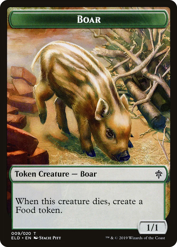 Boar — Throne of Eldraine — Magic: The Gathering
