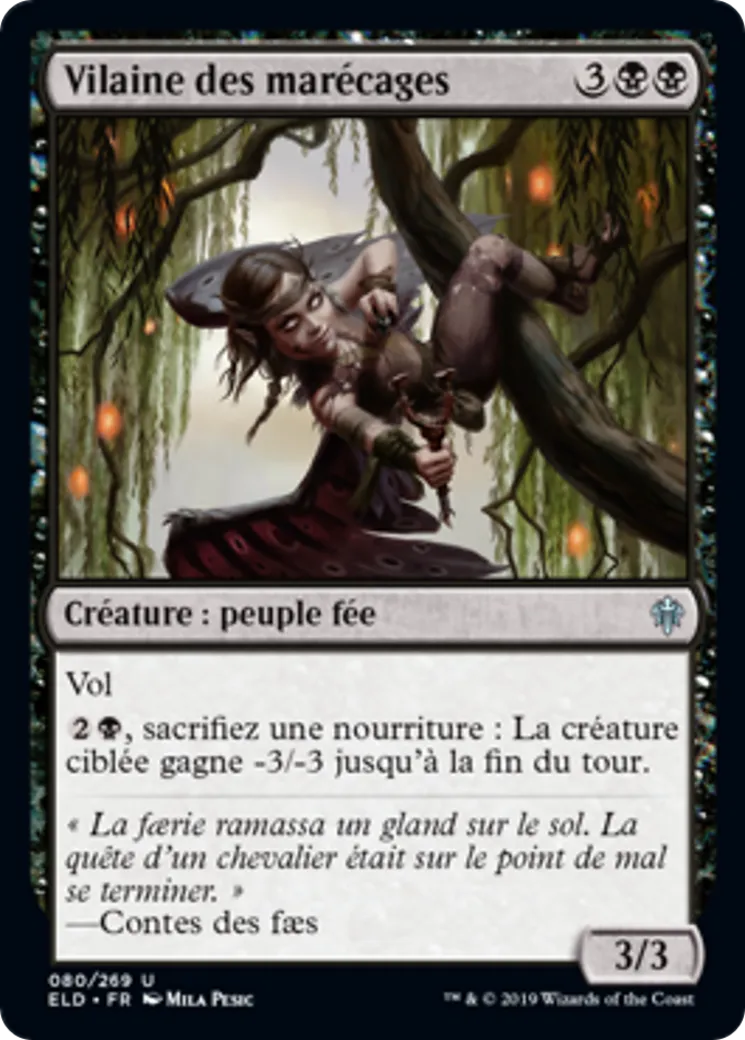 Vilaine des marécages — Throne of Eldraine — Magic: The Gathering