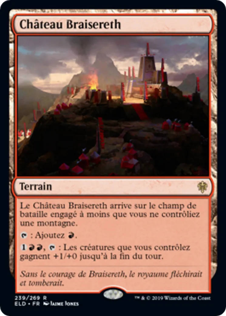 Château Braisereth — Throne of Eldraine — Magic: The Gathering