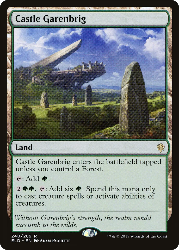 Castle Garenbrig — Throne of Eldraine — Magic: The Gathering