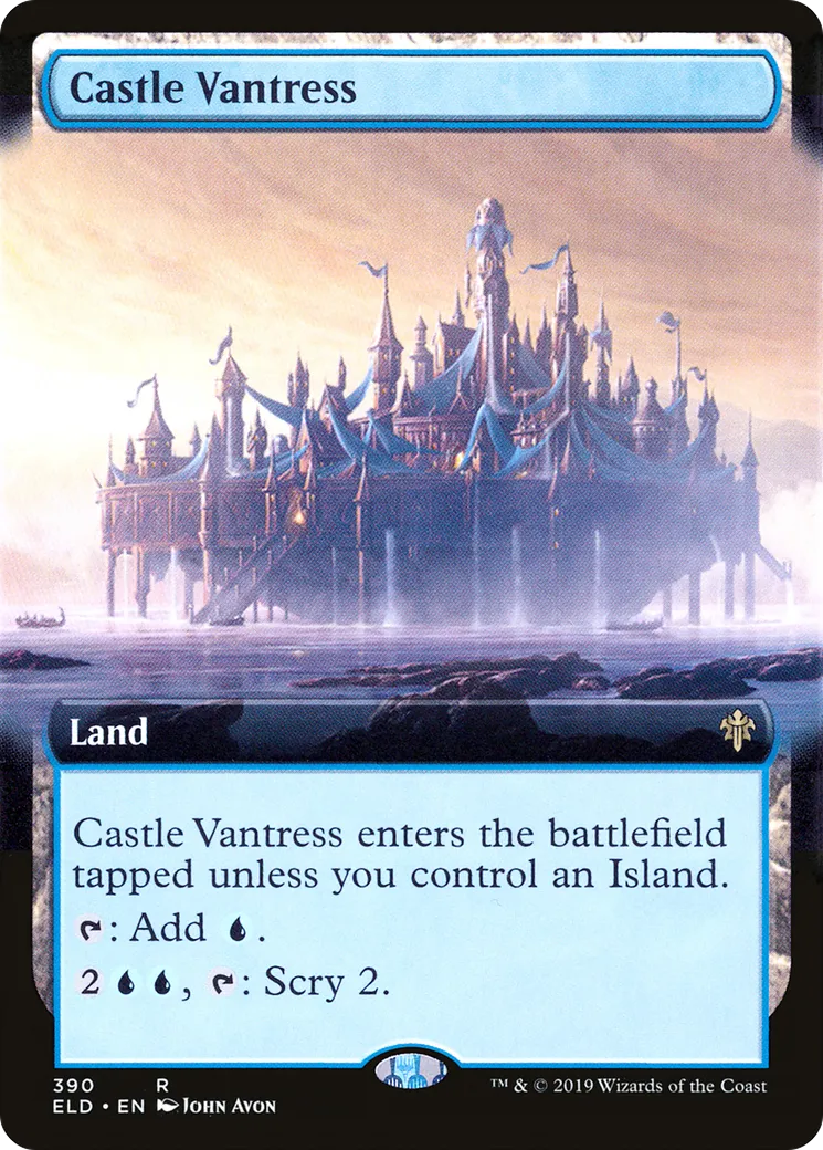 Castle Vantress from Throne of Eldraine - Magic: The Gathering