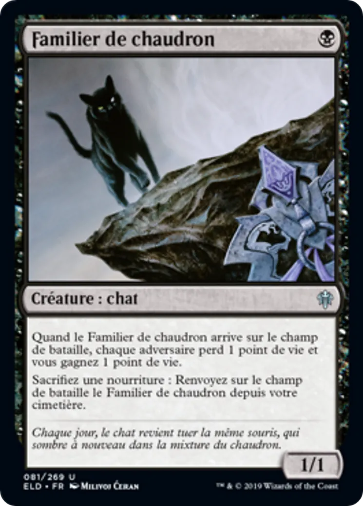 Familier de chaudron — Throne of Eldraine — Magic: The Gathering