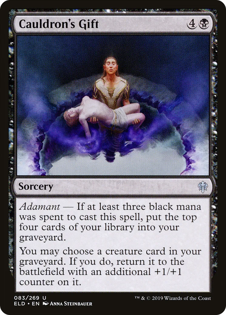 Don du chaudron — Throne of Eldraine — Magic: The Gathering