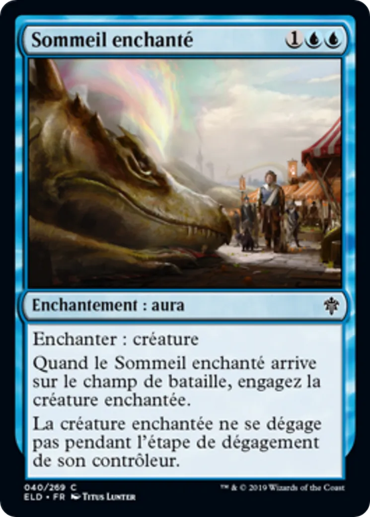 Sommeil enchanté — Throne of Eldraine — Magic: The Gathering