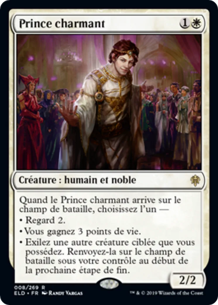 Prince charmant — Throne of Eldraine — Magic: The Gathering