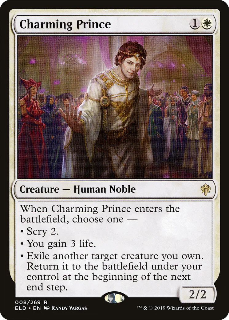 Charming Prince — Throne of Eldraine — Magic: The Gathering