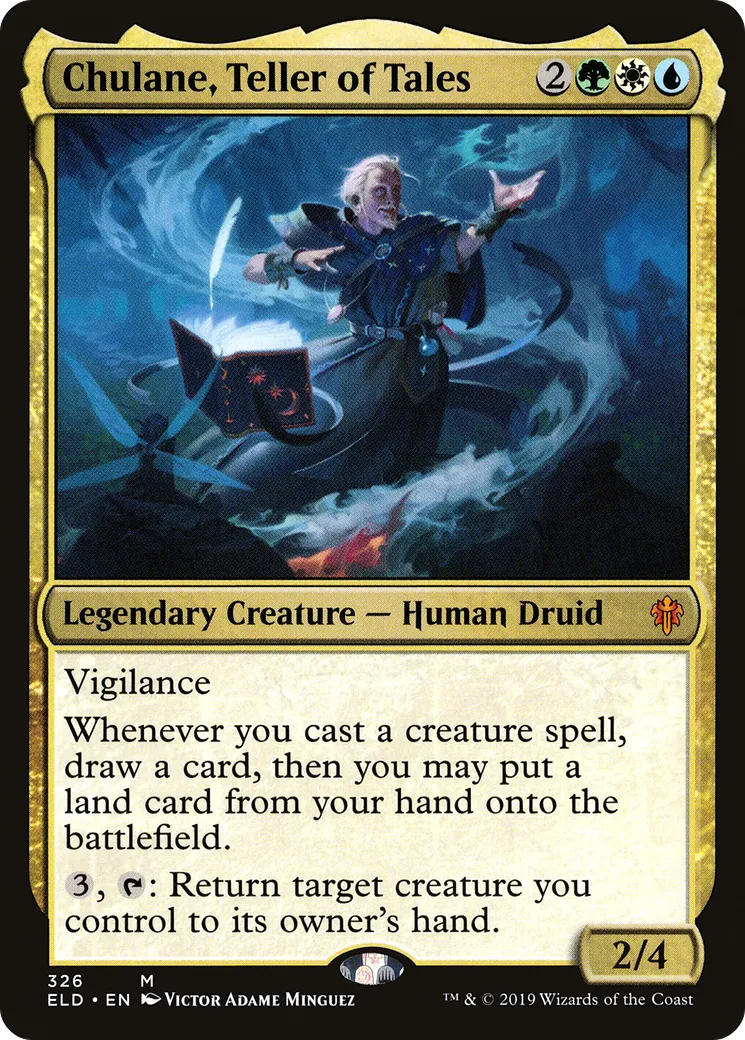 Chulane, Teller of Tales — Throne of Eldraine — Magic: The Gathering