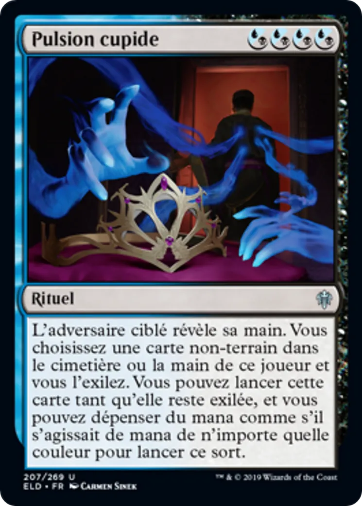 Pulsion cupide — Throne of Eldraine — Magic: The Gathering