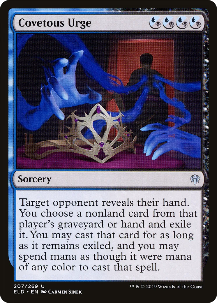 Pulsion cupide — Throne of Eldraine — Magic: The Gathering