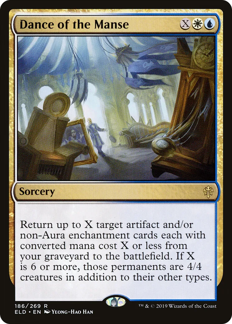 Dance of the Manse — Throne of Eldraine — Magic: The Gathering