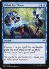 Product image for Didn't Say Please