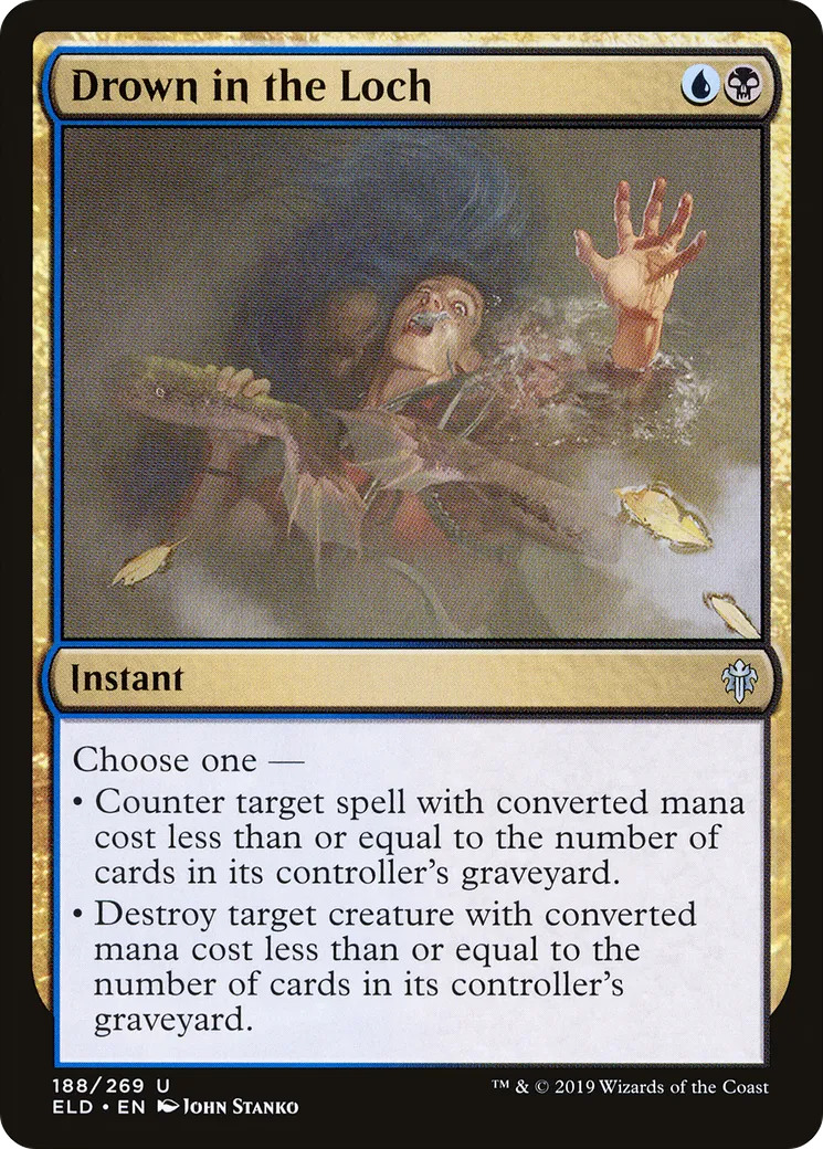 Drown in the Loch — Throne of Eldraine — Magic: The Gathering
