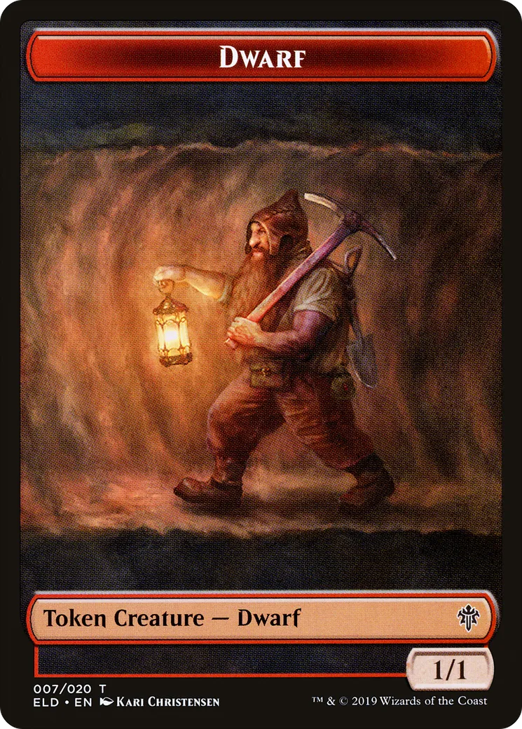 Dwarf — Throne of Eldraine — Magic: The Gathering