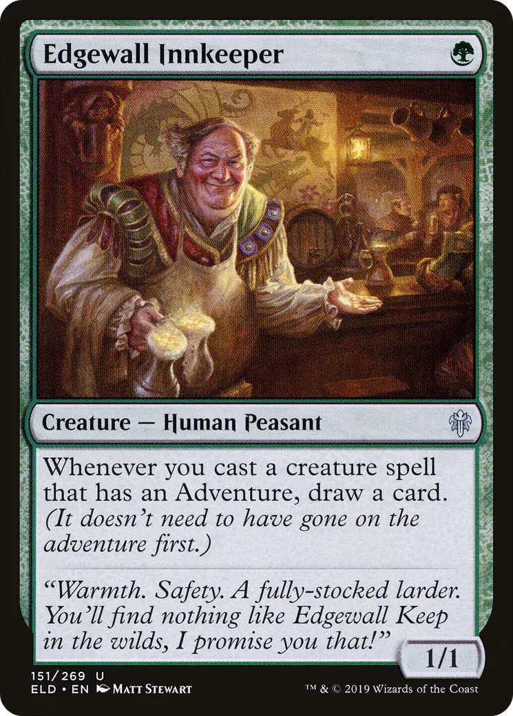 Tavernier de Bornemur — Throne of Eldraine — Magic: The Gathering