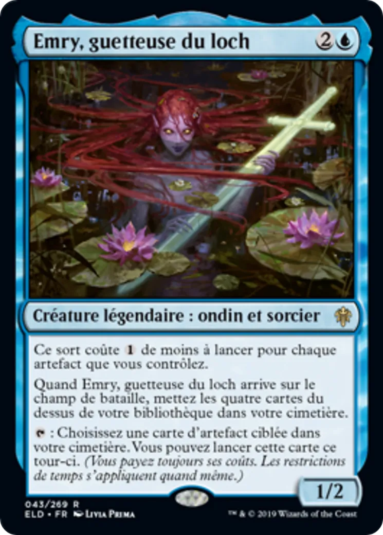Emry, guetteuse du loch — Throne of Eldraine — Magic: The Gathering