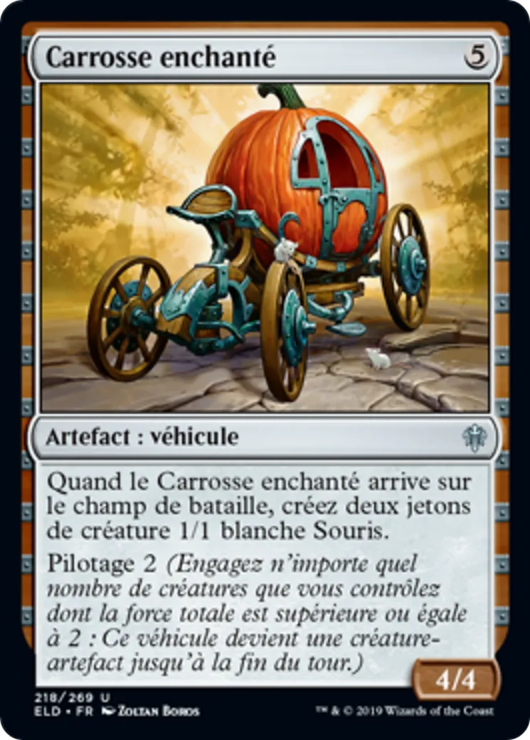 Carrosse enchanté — Throne of Eldraine — Magic: The Gathering