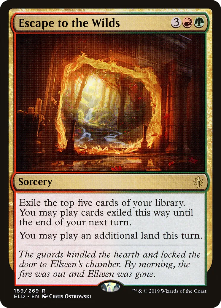 Escape to the Wilds — Throne of Eldraine — Magic: The Gathering