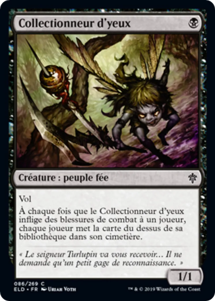 Collectionneur d'yeux — Throne of Eldraine — Magic: The Gathering