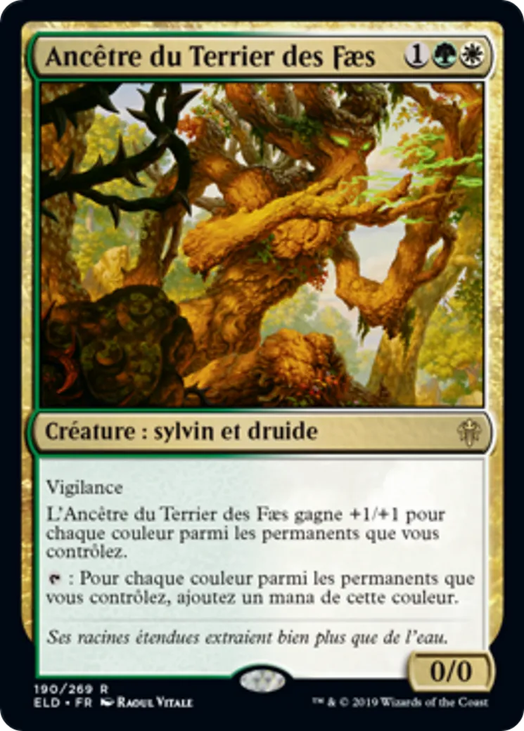 Ancêtre du Terrier des Faes — Throne of Eldraine — Magic: The Gathering
