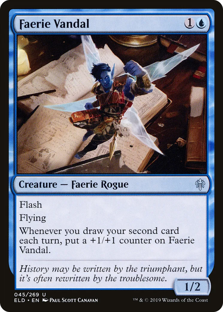 Faerie Vandal — Throne of Eldraine — Magic: The Gathering