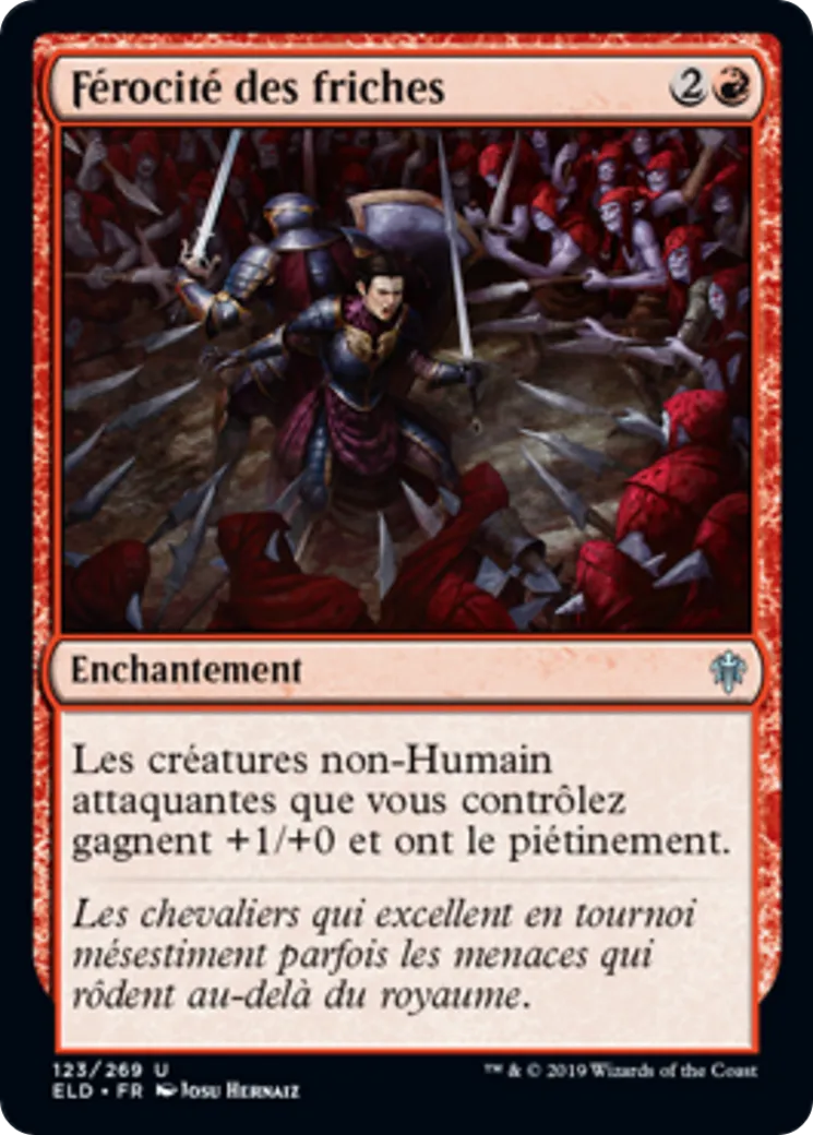 Férocité des friches — Throne of Eldraine — Magic: The Gathering
