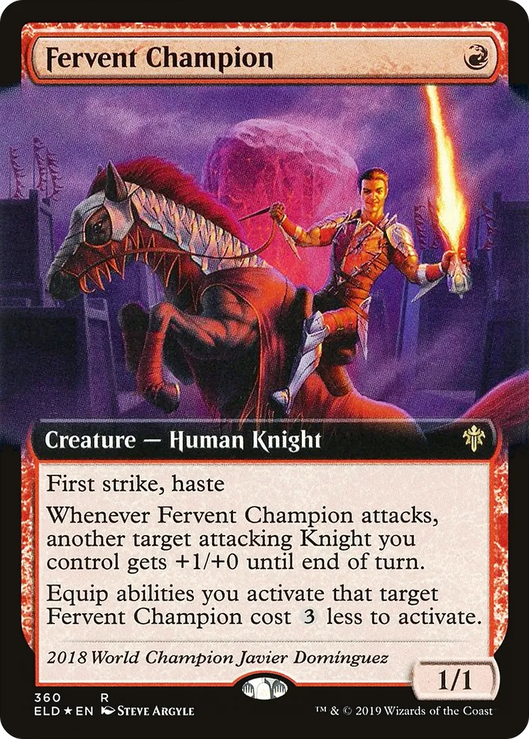 Fervent Champion — Throne of Eldraine — Magic: The Gathering