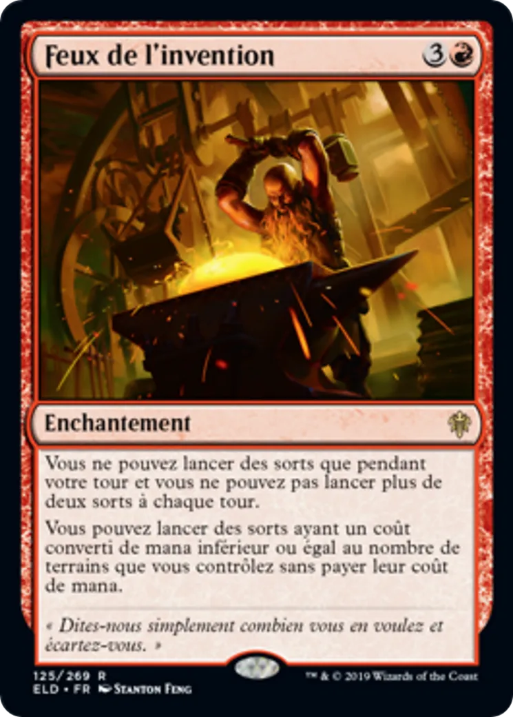 Feux de l'invention — Throne of Eldraine — Magic: The Gathering