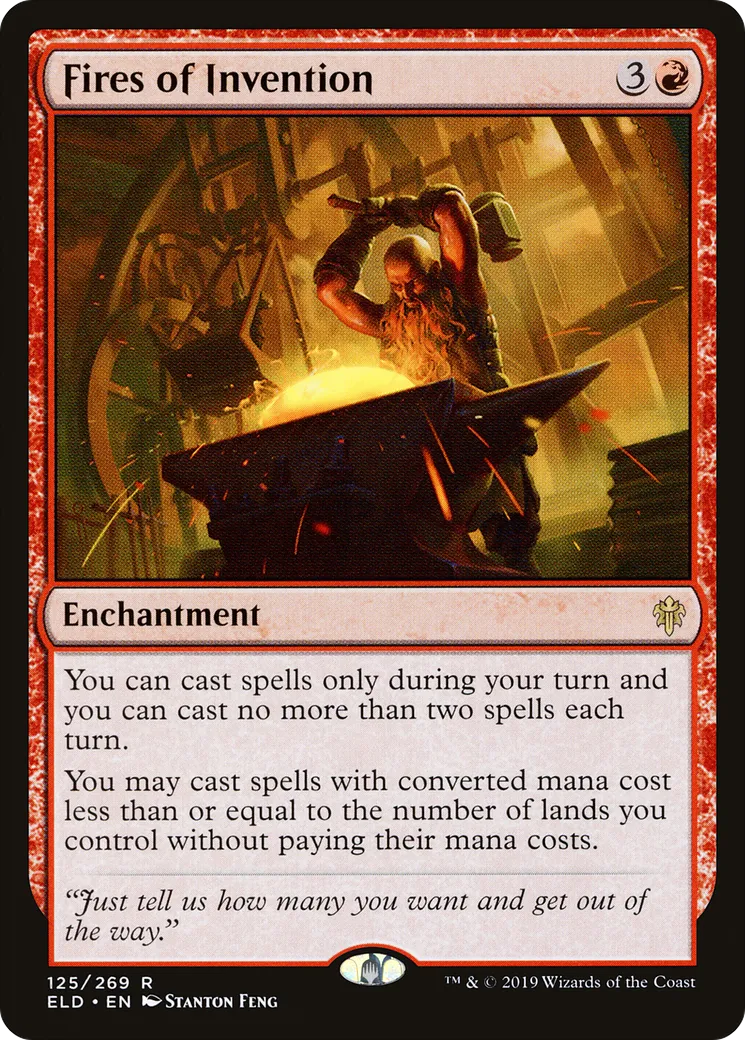 Fires of Invention — Throne of Eldraine — Magic: The Gathering