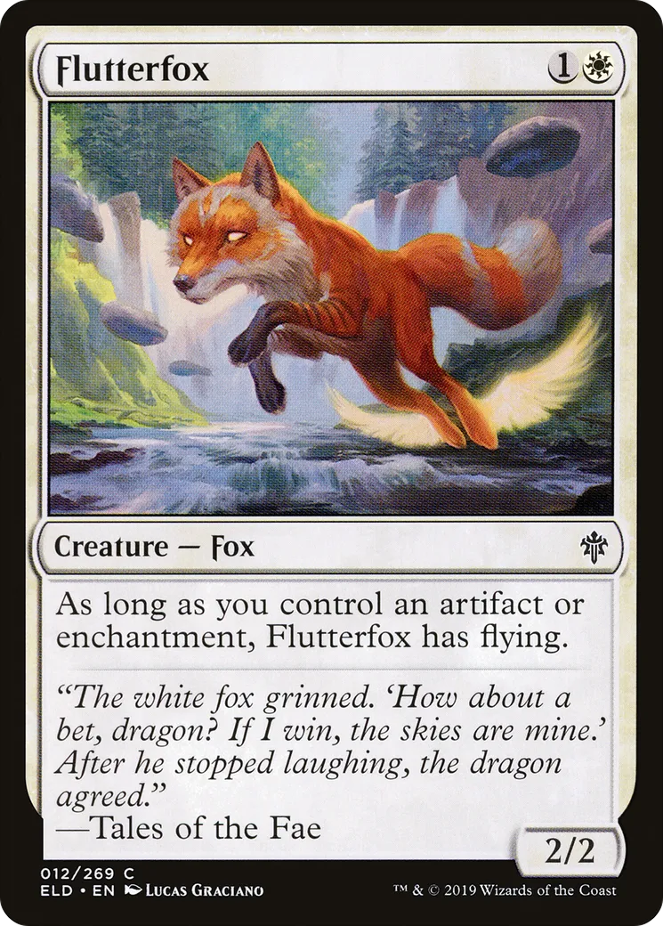 Flutterfox — Throne of Eldraine — Magic: The Gathering