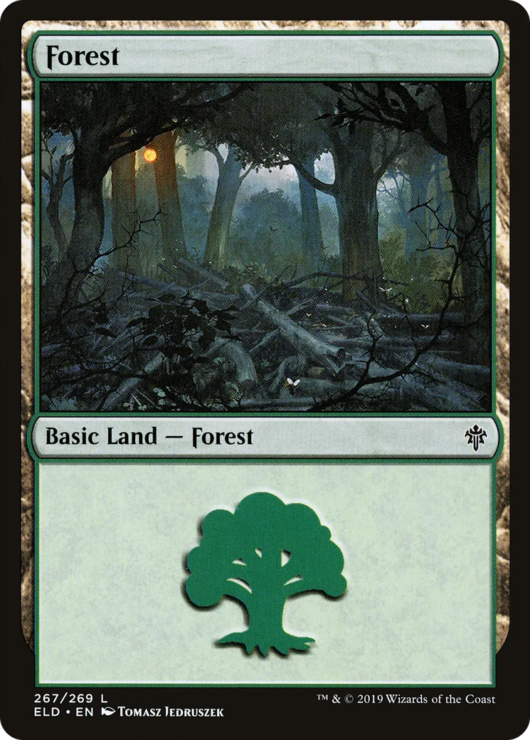 Forêt — Throne of Eldraine — Magic: The Gathering