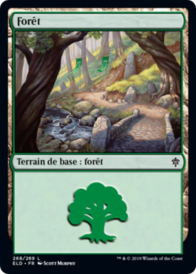 Forêt — Throne of Eldraine — Magic: The Gathering