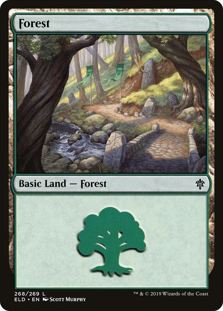 Forest — Throne of Eldraine — Magic: The Gathering