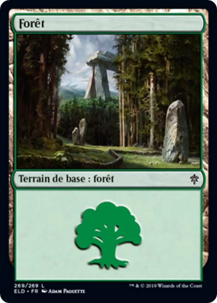 Forêt — Throne of Eldraine — Magic: The Gathering
