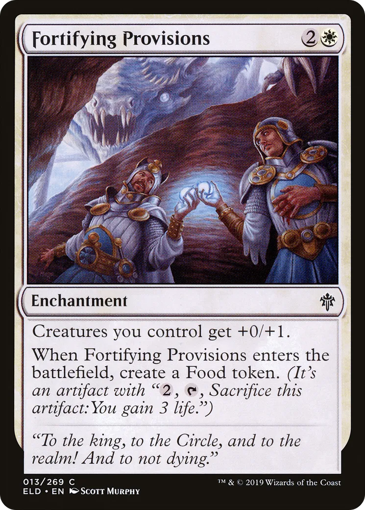 Provisions fortifiantes — Throne of Eldraine — Magic: The Gathering