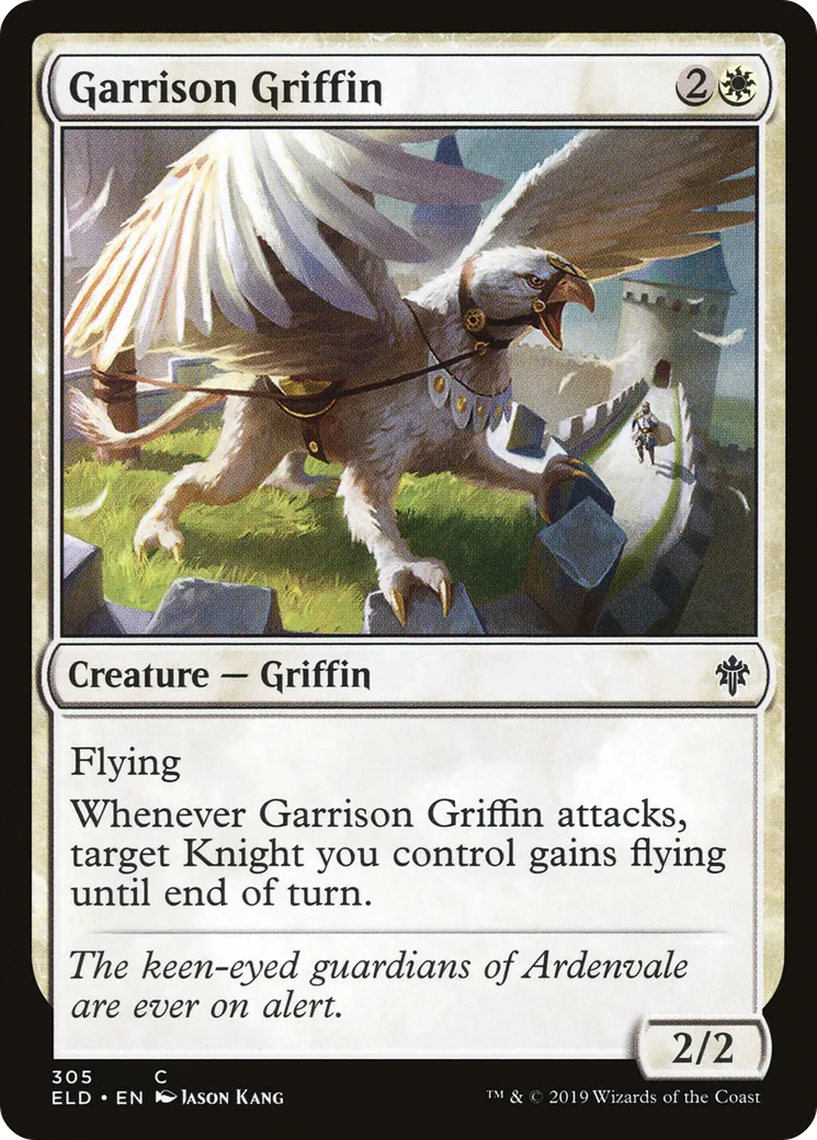 Garrison Griffin — Throne of Eldraine — Magic: The Gathering