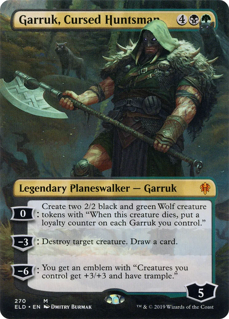Garruk, chasseur maudit — Throne of Eldraine — Magic: The Gathering